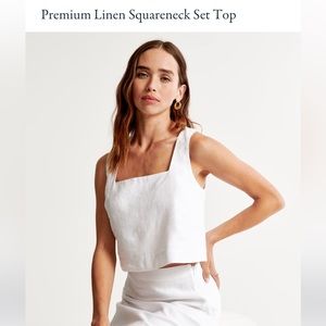 Abercrombie Linen Top